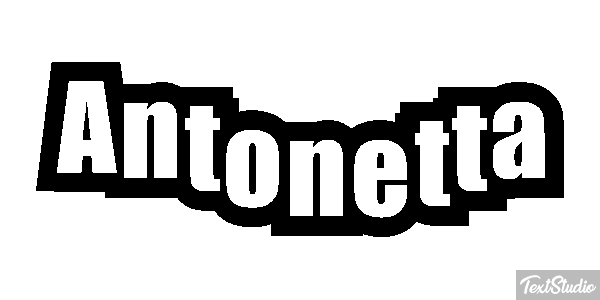 Antonetta Text effect