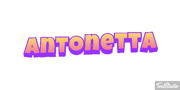 Antonetta Text effect