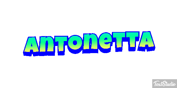 Antonetta Text effect