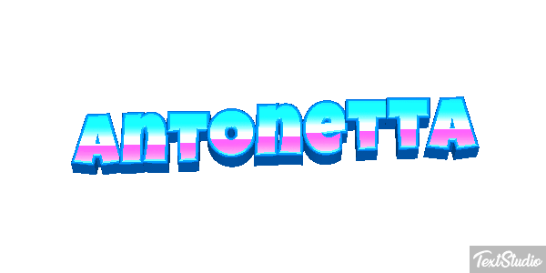 Antonetta Text effect