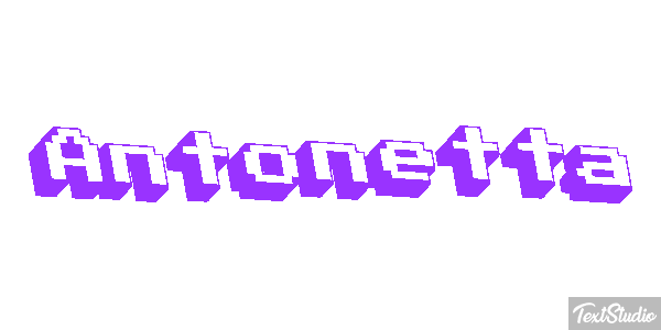 Antonetta Text effect