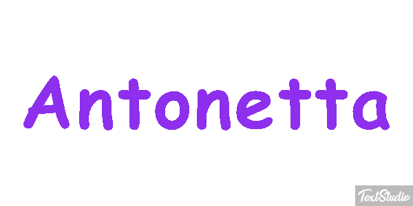 Antonetta Text effect