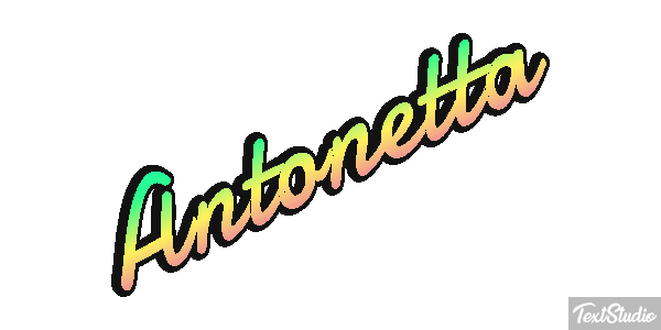 Antonetta Text effect