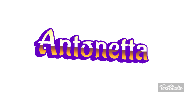 Antonetta Text effect