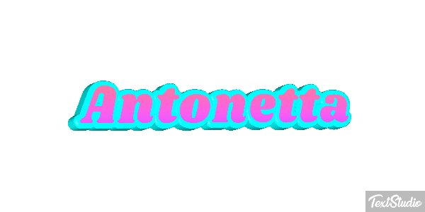 Antonetta Text effect