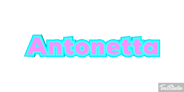 Antonetta Text effect