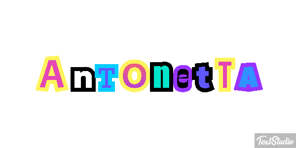 Antonetta Text effect