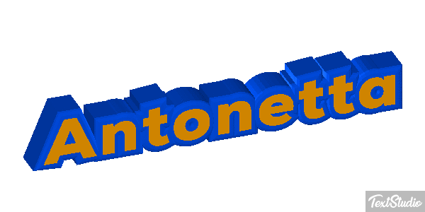 Antonetta Text effect