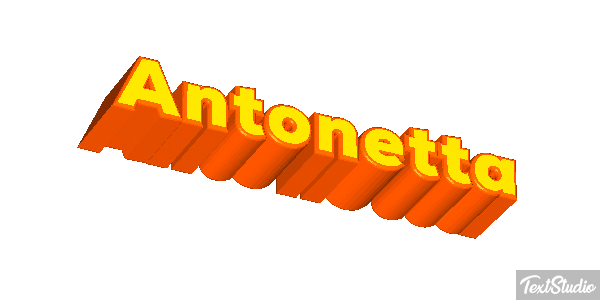Antonetta Text effect
