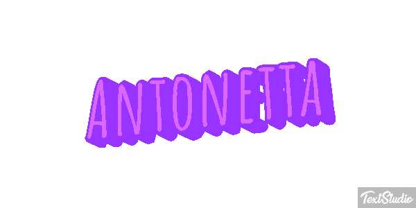 Antonetta Text effect