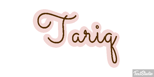 Tariq Texteffekt