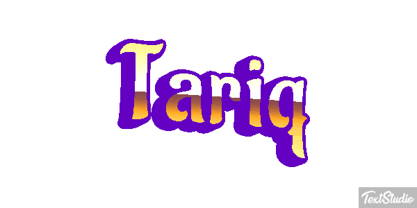 Tariq Texteffekt