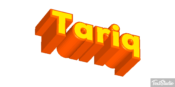 Tariq Texteffekt