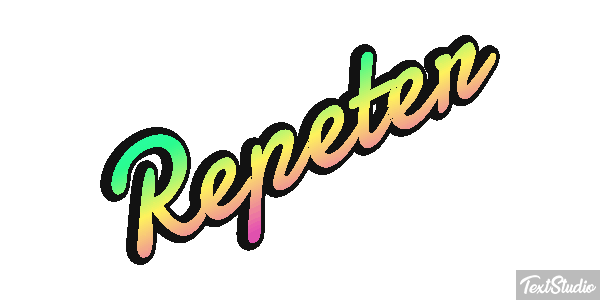 Répéter Effet de texte