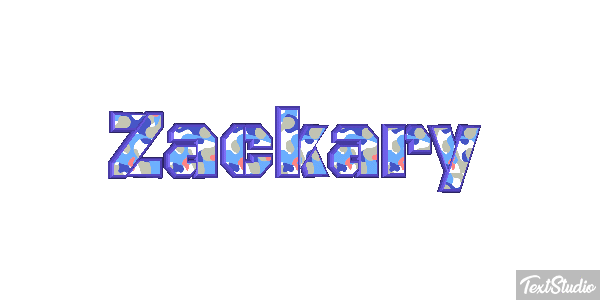 Zackary Tekst effect