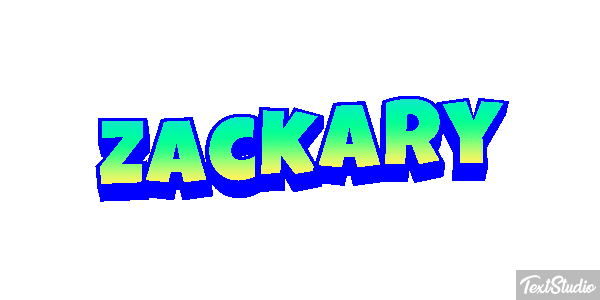 Zackary Tekst effect