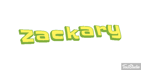 Zackary Tekst effect