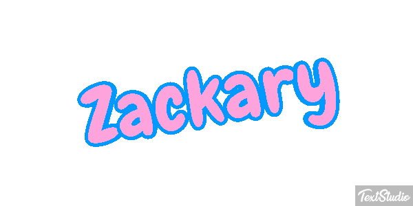 Zackary Tekst effect