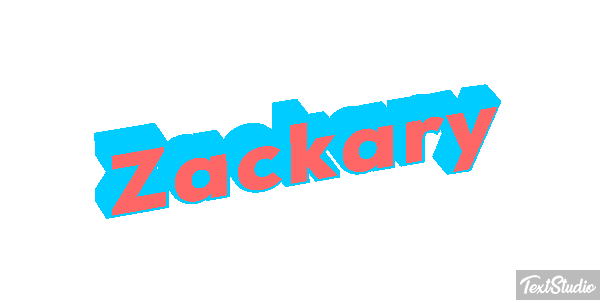 Zackary Tekst effect