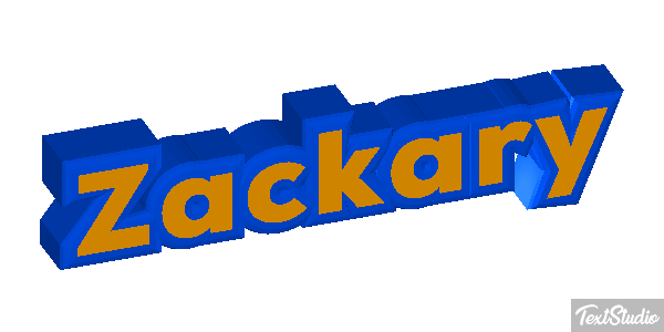 Zackary Tekst effect