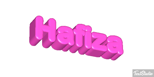 Hafiza Text effect