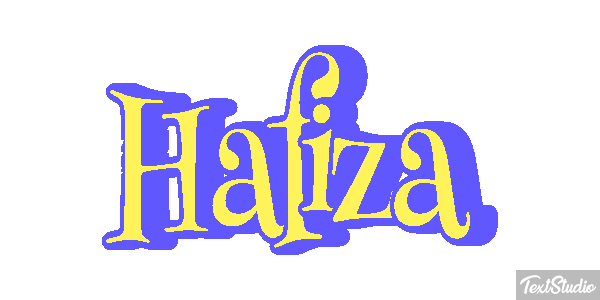 Hafiza Text effect