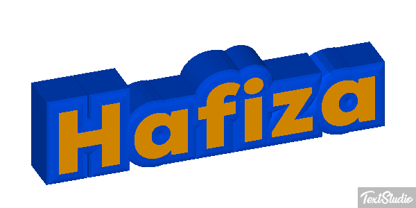 Hafiza Text effect