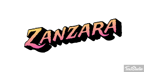 Zanzara Effetto testo