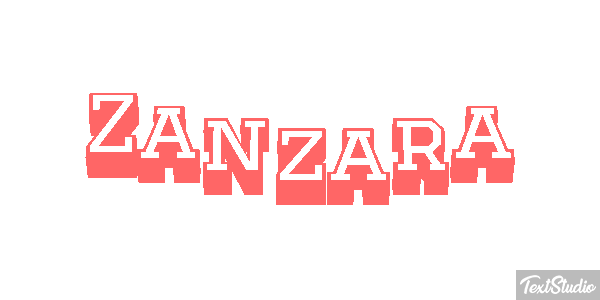 Zanzara Effetto testo
