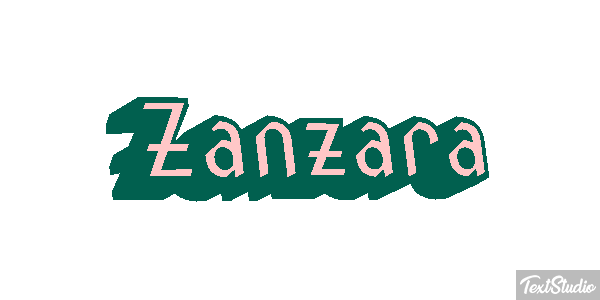 Zanzara Effetto testo