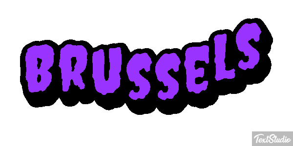 Brussels Text effect