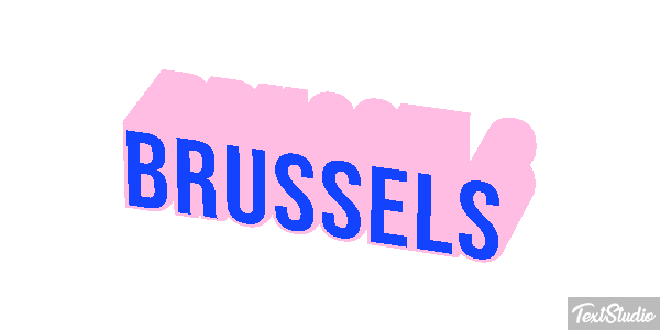 Brussels Text effect