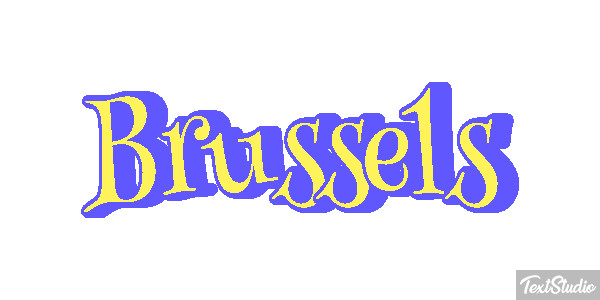 Brussels Text effect