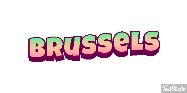 Brussels Text effect