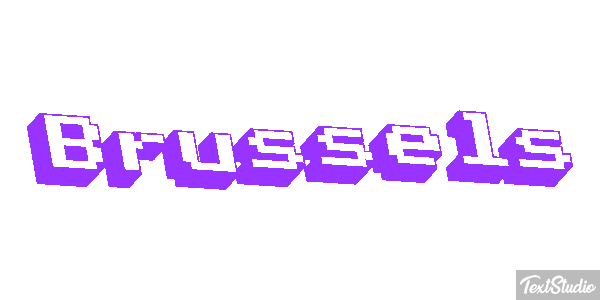 Brussels Text effect