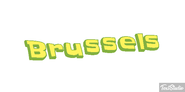 Brussels Text effect