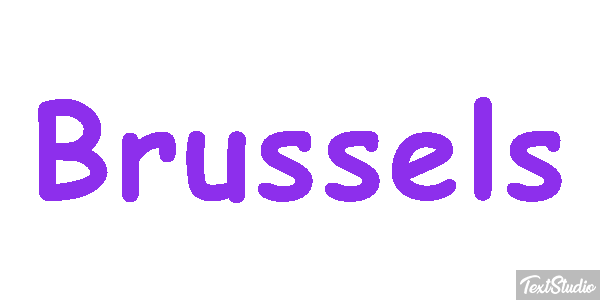 Brussels Text effect