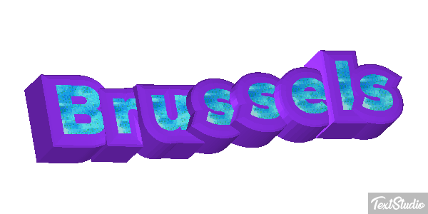 Brussels Text effect