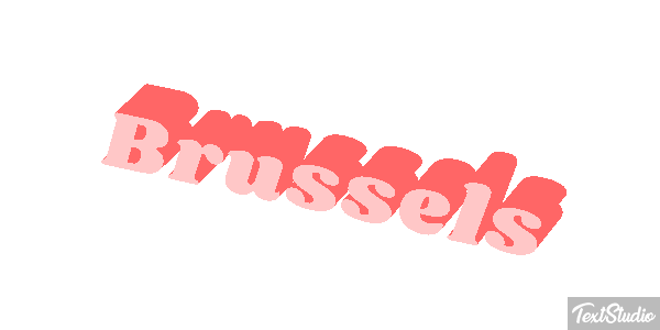 Brussels Text effect