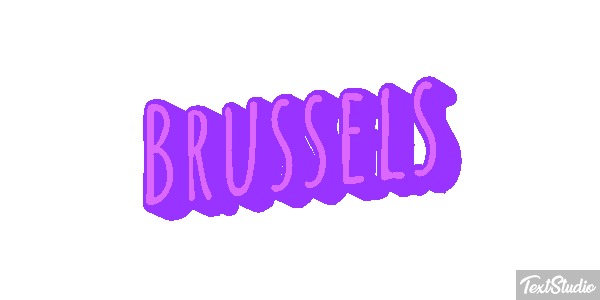 Brussels Text effect