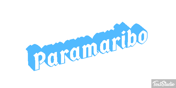 Paramaribo Efeito do texto