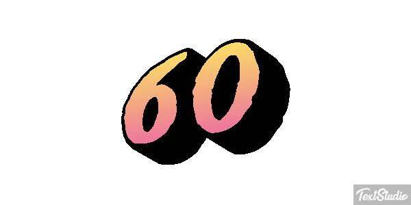 60 Metin efekti
