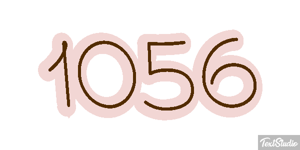 1056 Text effect