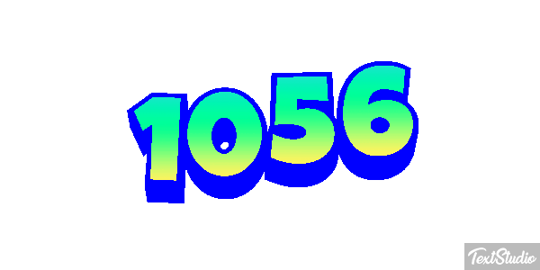 1056 Text effect