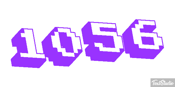 1056 Text effect
