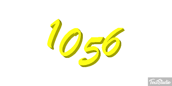 1056 Text effect