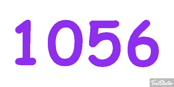 1056 Text effect