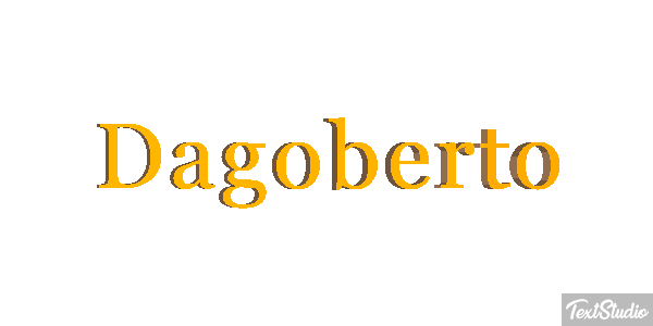 Dagoberto Effetto testo