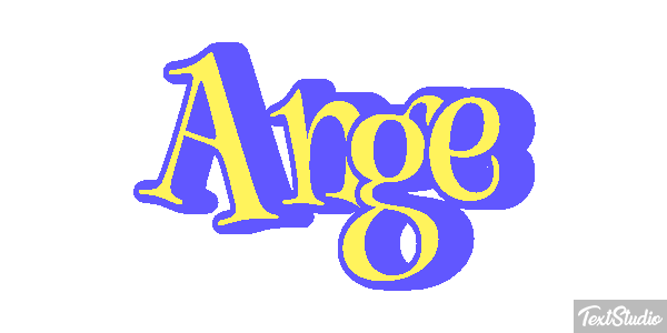 Ange Effetto testo