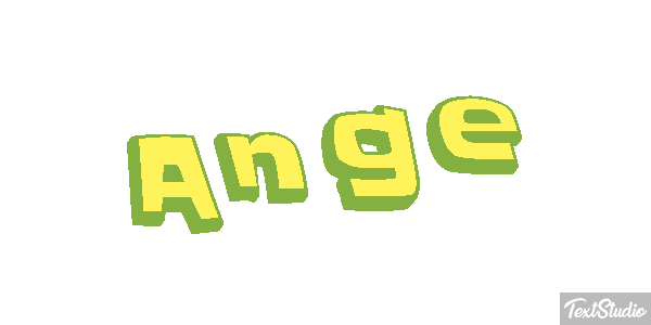 Ange Effetto testo